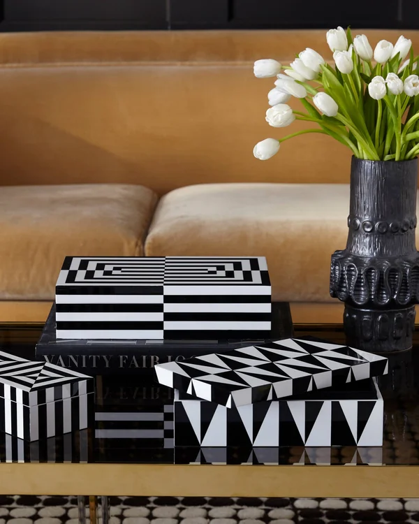 Jonathan Adler Small Op Art Box