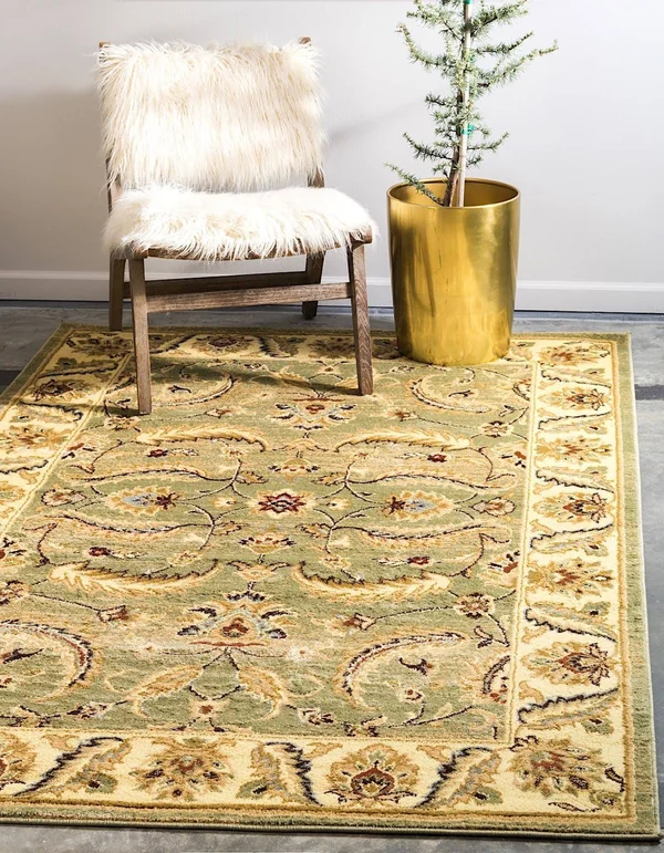 RugPal Odyssey Traditional Area Rug Collection 10&x13& in Sage Color
