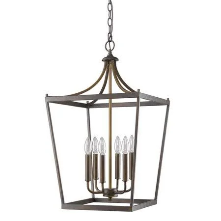 Charlton Home Rancourt 6-Light Foyer Pendant
