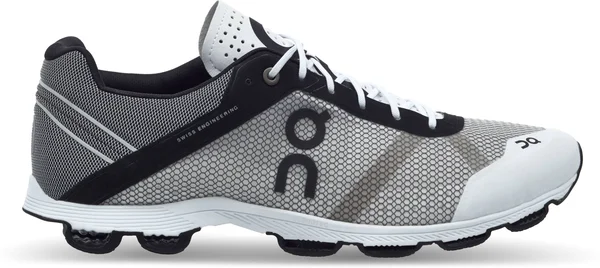 on Women's Cloudrush (Black - White)