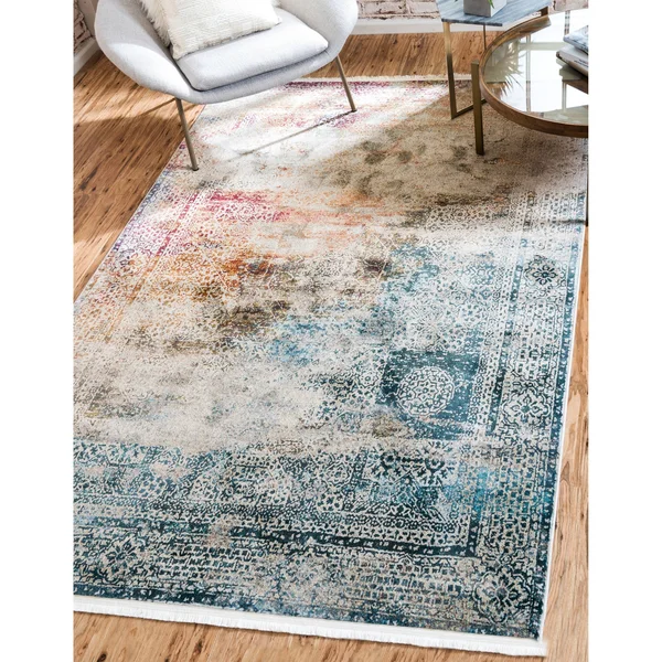 Unique Loom Marimelena Baracoa Rug - Multi (4& 3 x 6& 0)