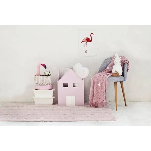 Lorena Canals Braids Soft Pink Rug
