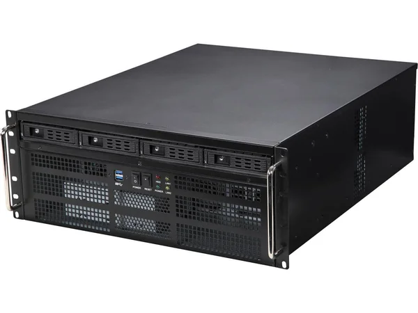 Athena Power RM-4U8G1043 Black Sgcc (T \x3d 1.2 mm) 4U Rackmount Server Case