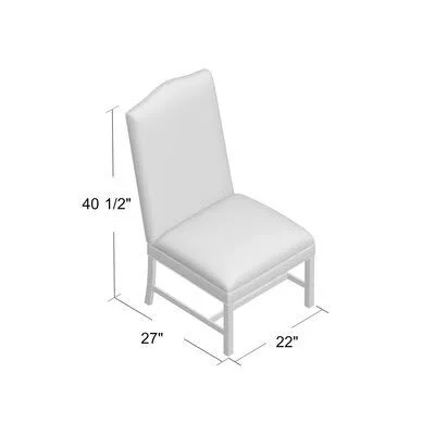 Baxley Upholstered Dining Chair Fairfield Chair Body Fabric: 3162 Straw, Leg Color: Tobacco