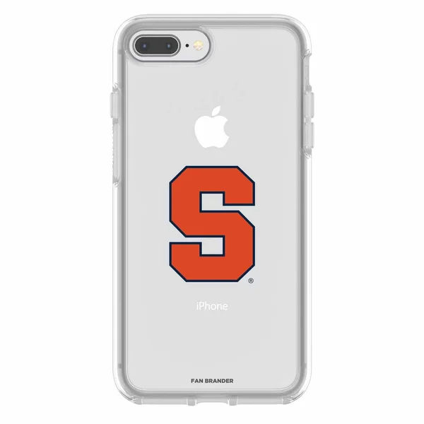 Syracuse Orange OtterBox iPhone 8 Plus/7 Plus Symmetry Clear Case
