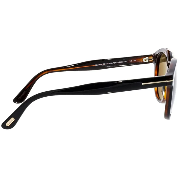 Tom Ford Newman Black, Brown Sunglasses Ft0515 05H