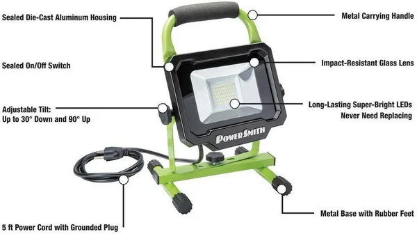 PowerSmith PWL130S LED Work Light
