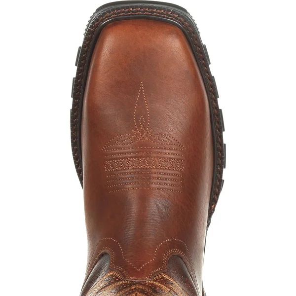 Durango Men's Tobacco Maverick XP Steel Toe Ventilated Pull-On Work Boot - DDB0175