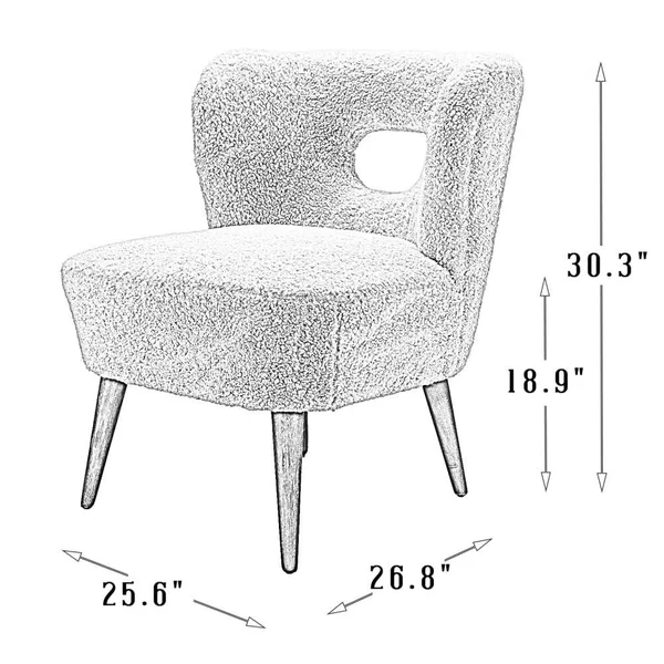 14karat Home Mini Vegan Wingback Chair, Mustard, Size: Medium, Yellow