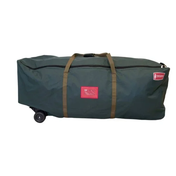 58x22 Green No Drag Big Wheel Christmas Tree Storage Duffel Bag