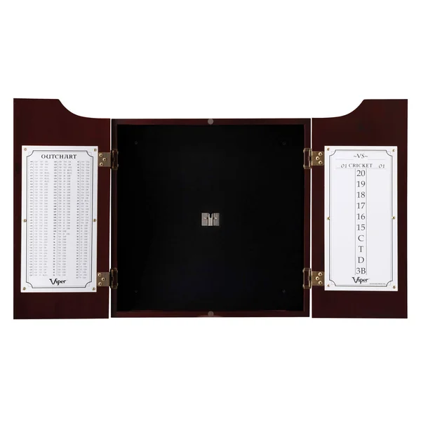 Viper Hudson Dartboard Cabinet - Mahogany