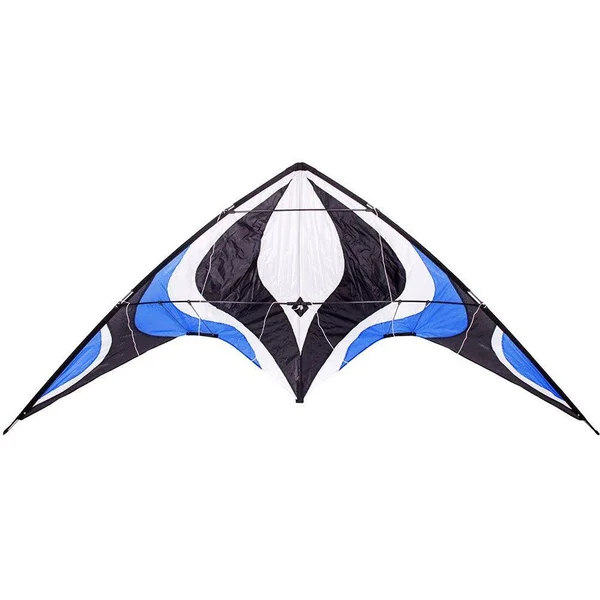 Babyeden Blue Sport Prism Delta Dual-Line Stunt Kite 84-Inch