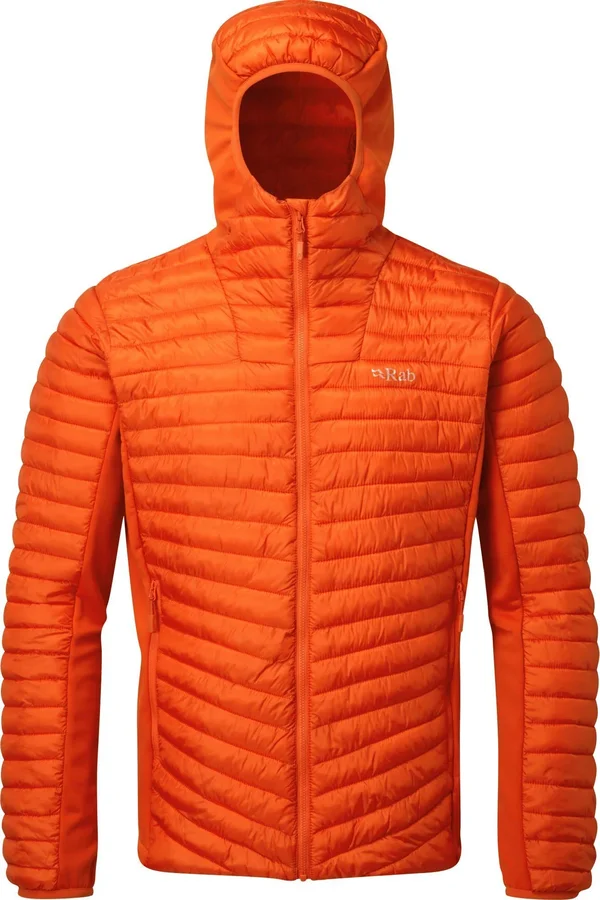 RAB Men's Cirrus Flex Hoody XXL, Firecracker/Firecracker/firecracker