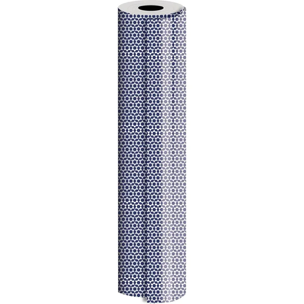 Jillson & Roberts Bulk Gift Wrap, Shield of David 1/4 Ream 208 ft x 30 in