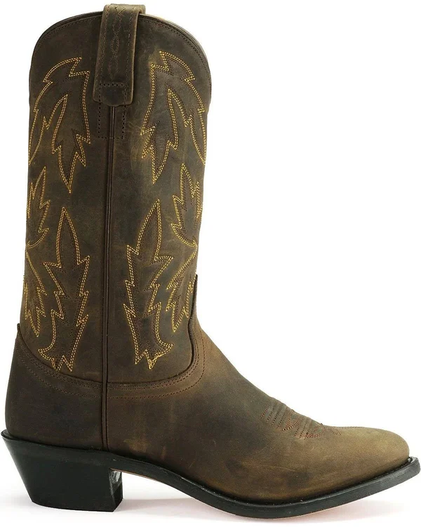 Old West Women's Leather Apache Western Boots