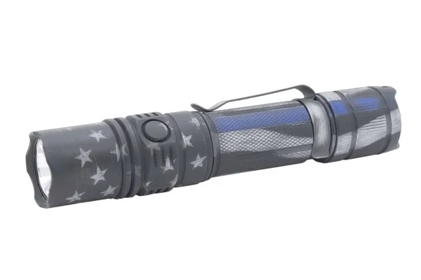 Fenix Pd35 Tac LED Tactical Flashlight - Thin Blue Line Cerakote Finish