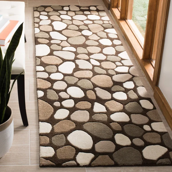 Safavieh Soho SOH814A 3&6x22 x 5&6x22 Dark Brown - Multi Area Rug