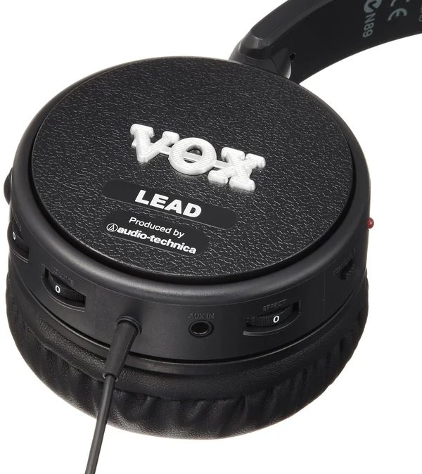 Vox amPhones Lead - Active Guitar Headphones - Black