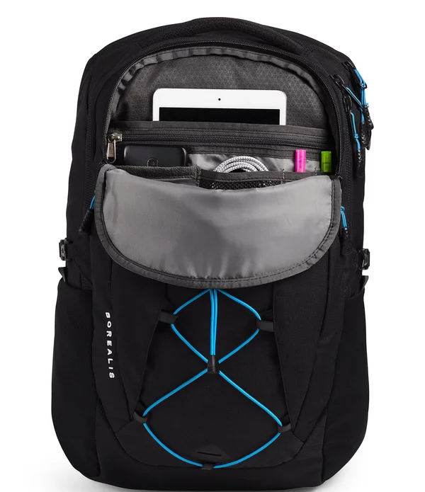 The North Face Borealis Backpack - Women's Dove Grey Light Heather/TNF Black