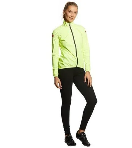 Castelli Emergency Jacket - Women's Yellow Fluo, XL