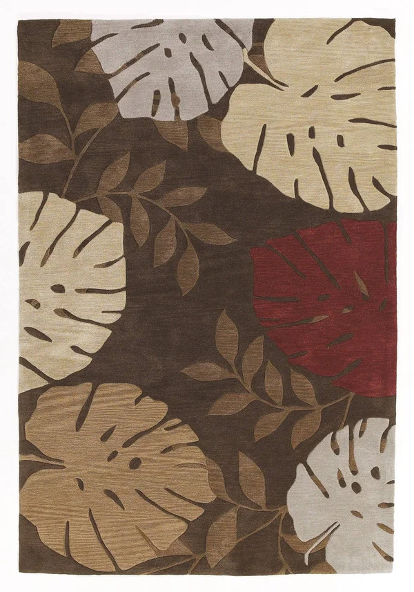 Kas Bali 2828 Fauna 3&3x22 x 5&3x22 Mocha Rug
