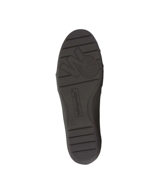 Walking Cradles Fall (Black Leather) Women's Shoes