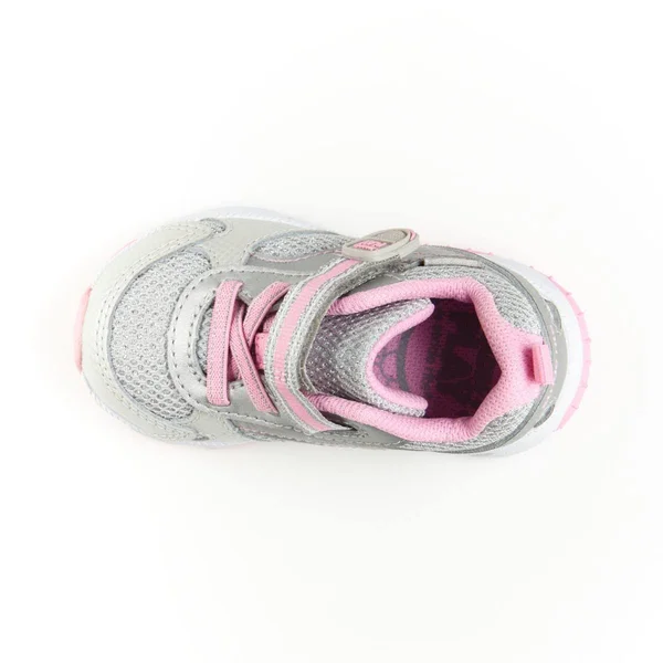 Stride Rite Made2Play Indy Sneaker Silver, Size 4.5 XW Toddler Shoes