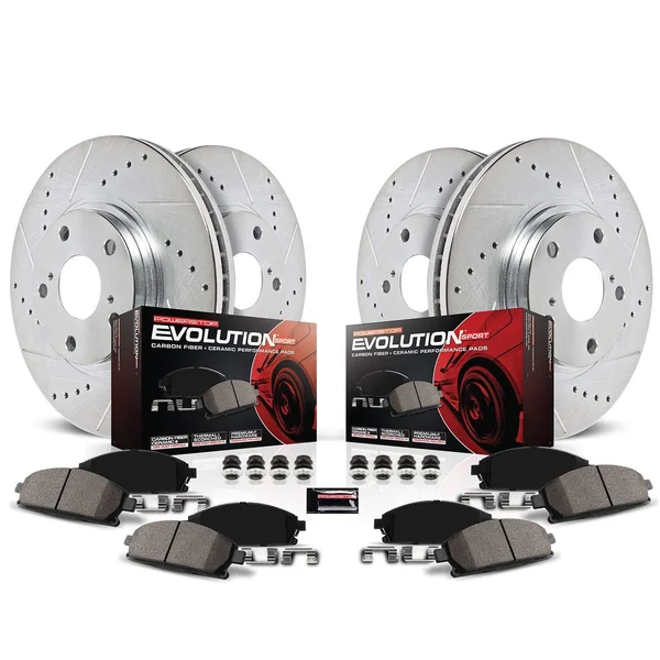 Power Stop - Front and Rear Z23 Evolution Sport Brake Kit K6480