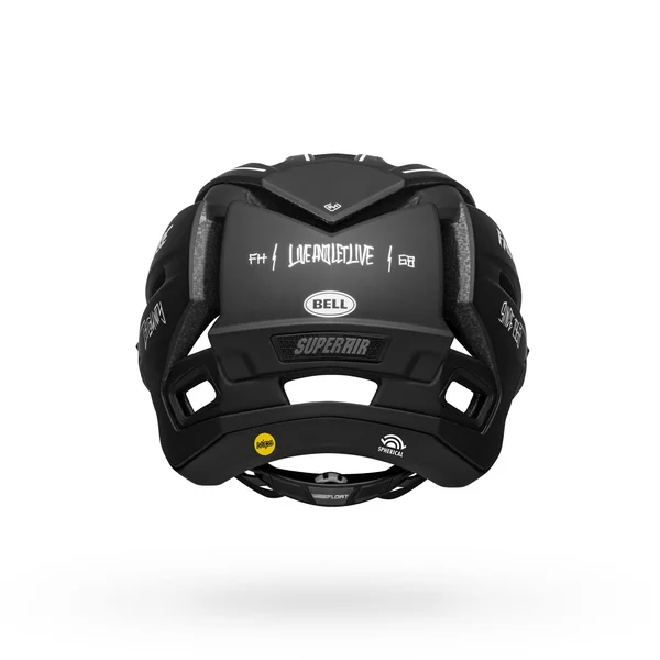 Bell Super Air Spherical MIPS Helmet Small Fasthouse Matte White/Black
