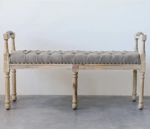 Mathilde Tufted Bench