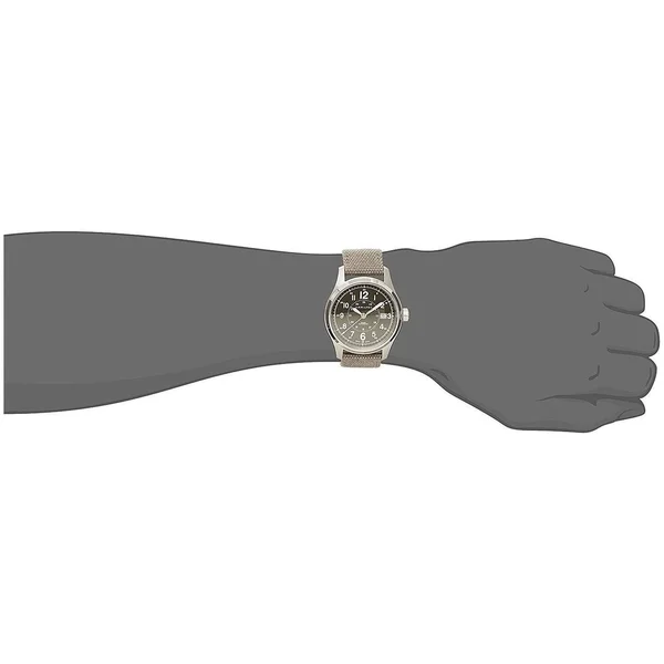 Hamilton Khaki Field Automatic Green Watch H70595963