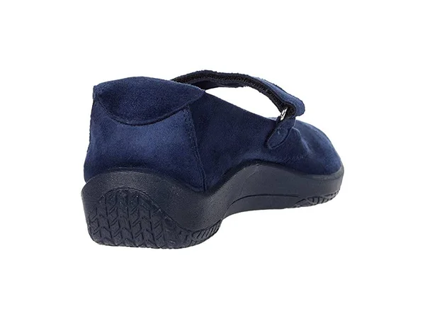 Arcopedico Women's L18 Vegan Mary Jane - Navy Suede 38