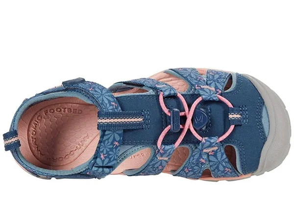 Keen Youth Seacamp II CNX Sandal - 2 - Real Teal, Stone Blue