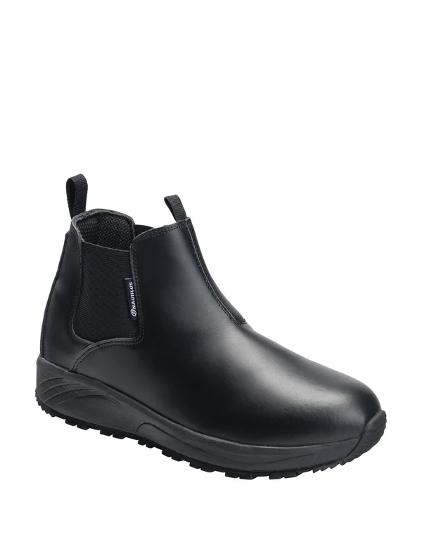 Nautilus 5023 Pull-On Boots, Men's Black