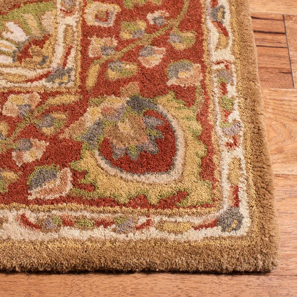 Safavieh Heritage HG963A 6&0x22 x 9&0x22 Beige - Rust Area Rug