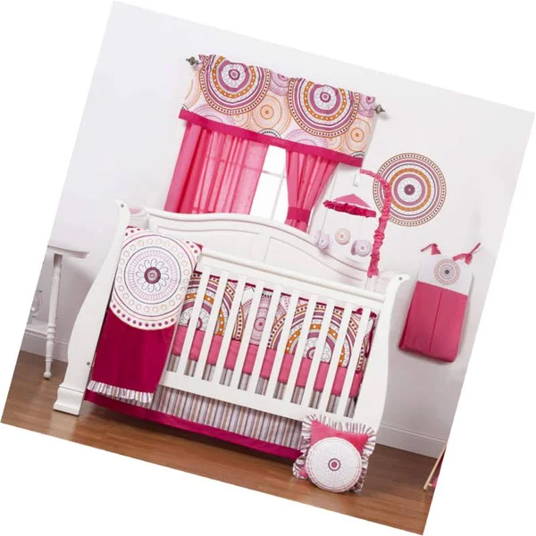 One Grace Place Sophia Lolita 8 Piece Crib Bedding Set