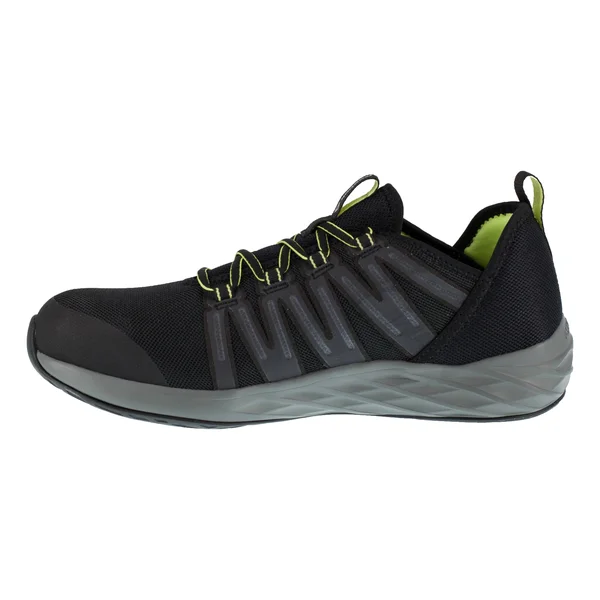 Men's Reebok Work Astroride Work RB2214 Steel Toe Work Shoe, Size: 9, Black