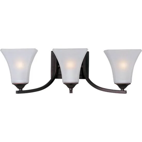 Maxim 20098FTSN Aurora 1-Light Wall Sconce, Satin Nickel