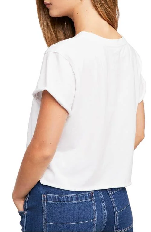 Free People The Perfect T-Shirt - Women's White - M