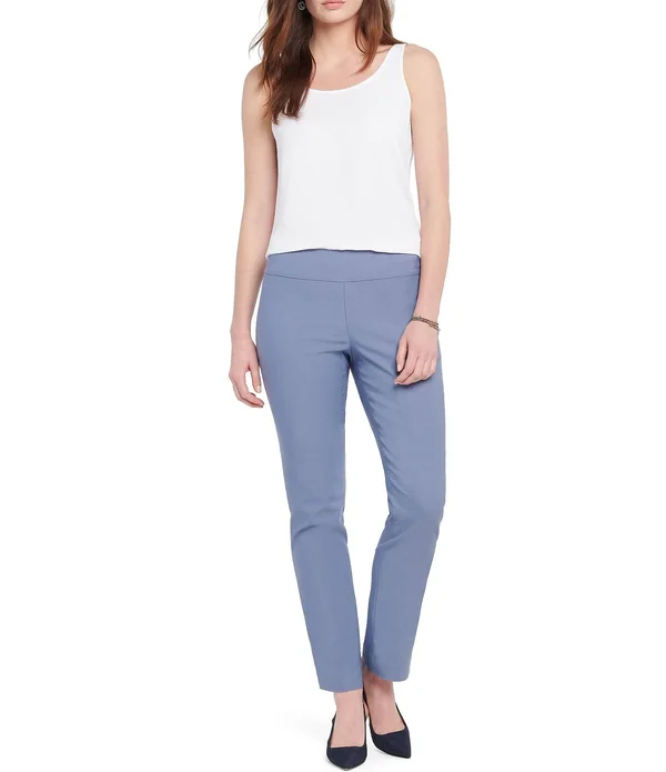 Nic+Zoe Wonderstretch Pants - Pale Smoke, Women's, 6