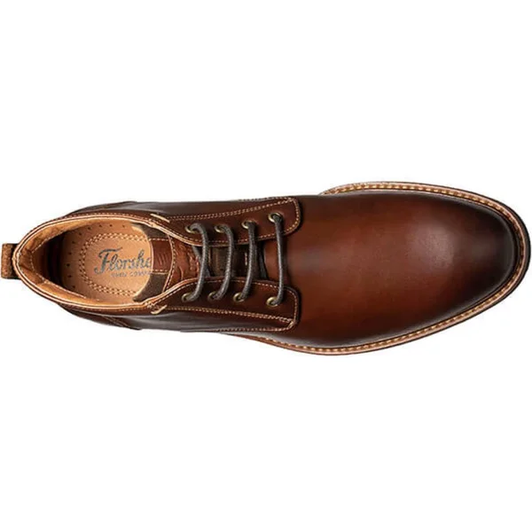 Florsheim Lodge Plain Toe Chukka Boot 11.5 Men's Chestnut