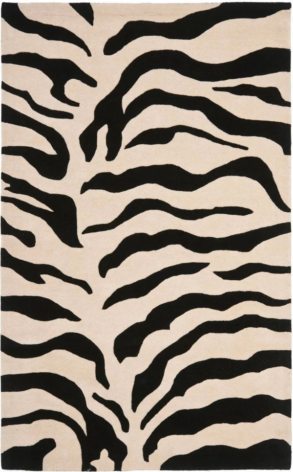 Safavieh Soho SOH784A 3&6x22 x 5&6x22 Beige - Black Area Rug