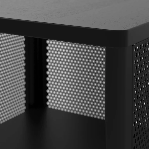IKEA - BEKANT Storage Unit on Casters, Mesh Black, 16 1/8x39 3/4
