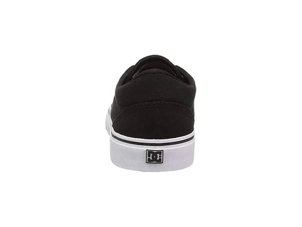 DC Shoes Boys Trase TX, Size: 4.5, Black/White