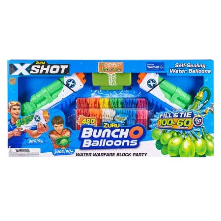 Bunch O Balloons Water Warfare Block Party Pack by Zuru