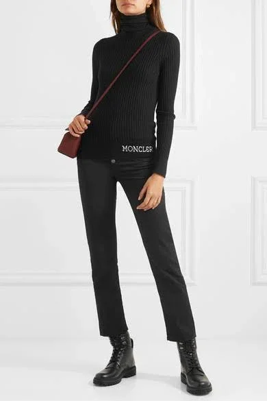 Moncler - Wool Jumper, Women, Pink