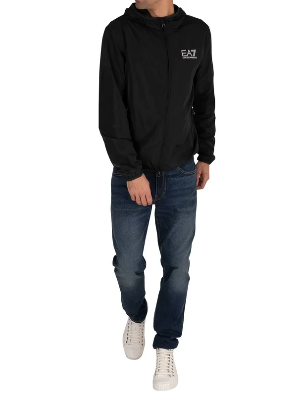 EA7 Blouson Men's Jacket - Black