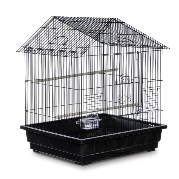 Prevue Hendryx Offset Roof Parakeet Cage - Red