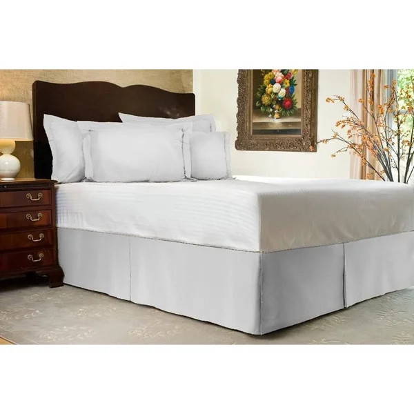 Harmony Lane Tailored Bed Skirt Sage Twin XL 14 inch Drop, Size: 14 Drop, Green