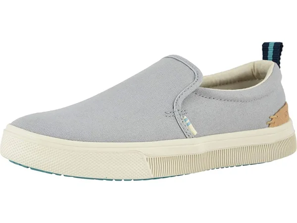 Toms Trvl Lite Slip-On Shoe - Women's Drizzle Grey Canvas, 8